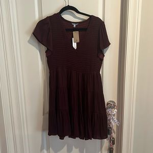 Maroon Dress